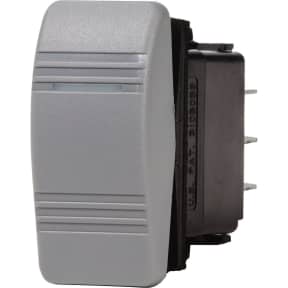 Gray Water Resistant Contura Rocker Switches