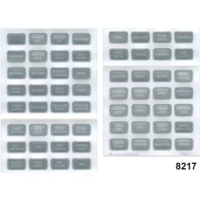 60 Panel Label Set - Small Format