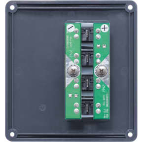 Water-Resistant Circuit Breaker Switch Panel - Gray, 4 Positions 
