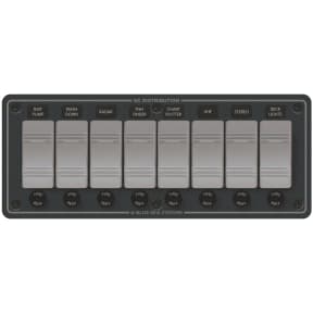 8261 of Blue Sea Systems Water Resistant Rocker Switch/Fuse Panels