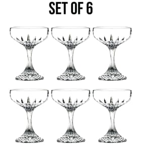 Tryst 6 oz. Polycarbonate Coupe Cocktail Glass
