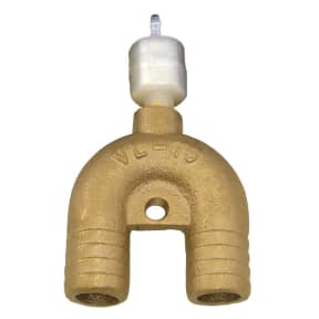 Anti-Siphon Valve, Vented Loop, 1 OD, 316 SS