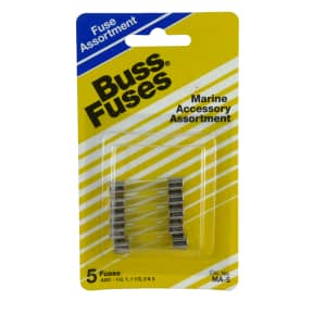 ma5 of Buss Fuses Buss AGC 5-Fuse Assortment Kits