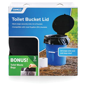 Bucket Toilet Seat with Lid & 3 Bags