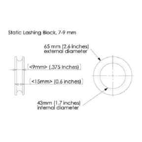 Static Lashing Block - CSS42