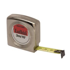 Lufkin Mezurall Pocket Tape - 1/2 in x 10 ft