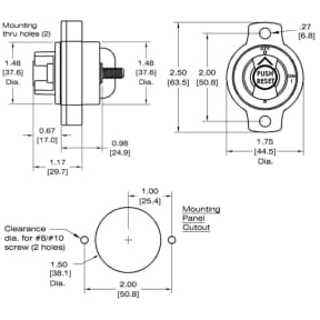 4701  Mini Circuit Breaker / Disconnect Switch