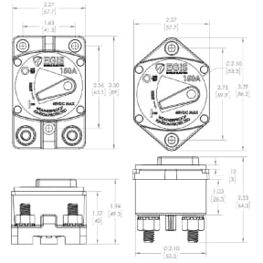 4704 Series Surface Mount Circuit Breakers