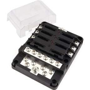 Ring Terminal Fuse Blocks with Blown Fuse LEDs