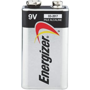 522bp of Energizer 9V Energizer Alkaline Batteries