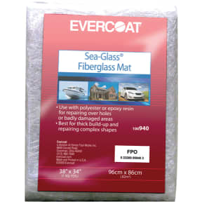 940 of Evercoat 1.5 oz Sea-Glass Fiberglass Mat - 38" Wide