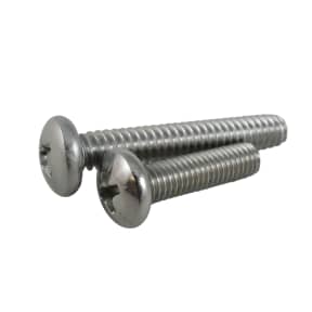 Hillman 101066 8-32 x 3 in. Phillips Flat Head Machine Screws Zinc Plated - Box 100