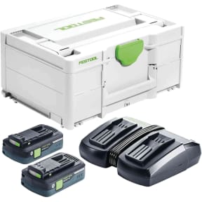 Energy Set SYS 18V Batteries and DUO Chargers