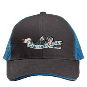 sailgirlballcap of Fisheries Supply Brand Baseball Hat