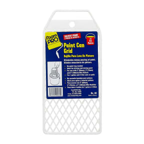 front view of FoamPro Rigid Plastic Paint Can Grid