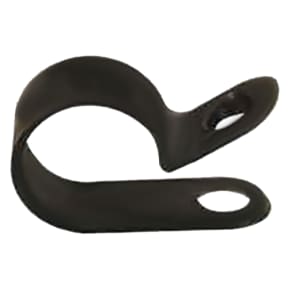 black of FTZ Industries Light Duty Nylon Cable Clamps