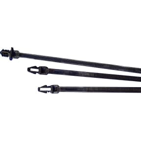 Push Mount Cable Ties - Natural