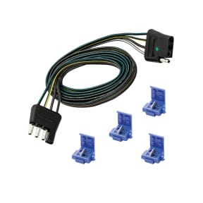 4-Way Flat Car and Trailer Wire Harness