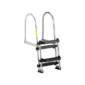 EEz-In Premium Folding Pontoon Transom Boarding Ladder