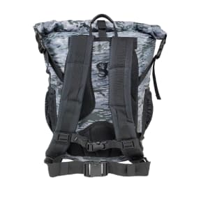 back of Geckobrands Backpack Dry Bag Cooler