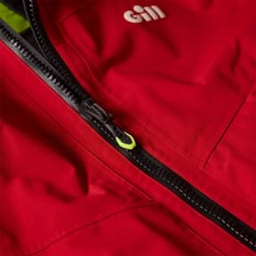 zip of Gill Men's OS3 Coastal Jackets