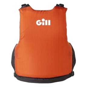 back of Gill USCG Approved Front Zip PFD