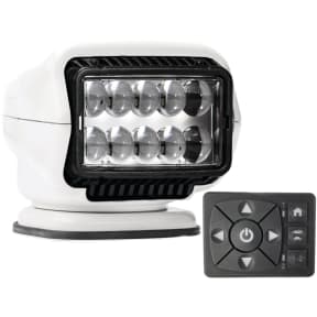 Brilluxa 50W Remote Control Marine LED Searchlight - Diecast Aluminum Spotlight For Boats & Trucks