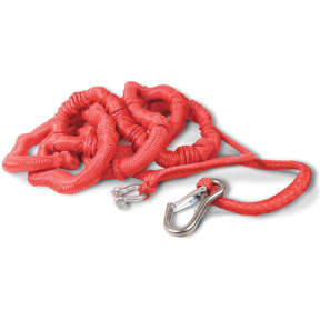full view red of Greenfield Products Anchor Buddy Stretch Anchor Rope