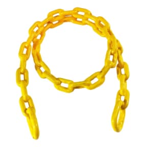 yellow of Greenfield Products Anchor Lead Chain 5'