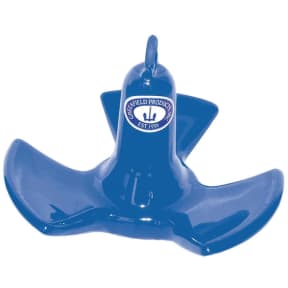 blue of Greenfield Products Vinyl Coated River Anchor