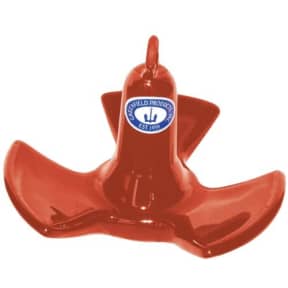 red of Greenfield Products Vinyl Coated River Anchor