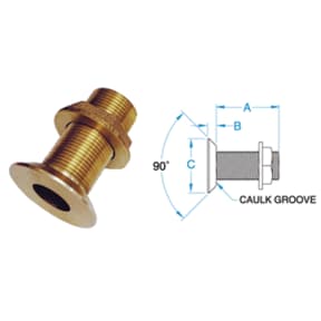 Bronze Thru-Hull Fittings FTH Series