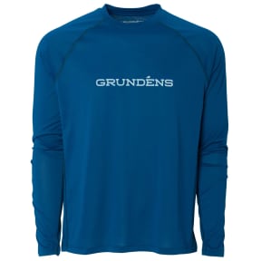blue of Grundens Solstrale Lightweight Sun Shirt