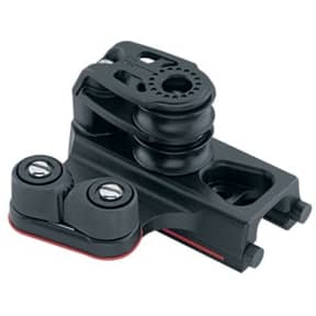1633 of Harken 27 mm Midrange CB Track - Double Sheave End Controls w/Camcleats