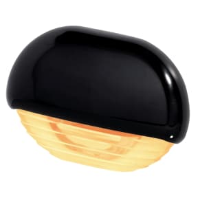 Hella Easy Fit LED Courtesy Lamp - Amber Lamp, Black Trim