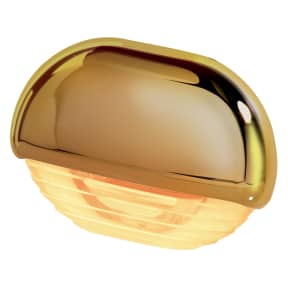 Hella Easy Fit LED Courtesy Lamp - Amber Lamp, Gold Trim