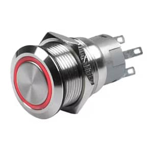 958455201 of Hella Stainless Steel LED (On)/Off Switches - Momentary, Series 8455