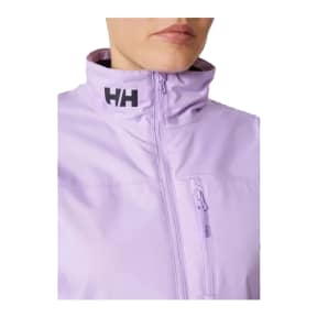 close up of Helly Hansen Women's Crew Midlayer Sailing Jacket