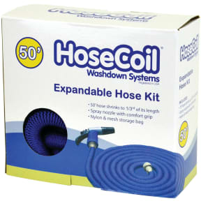 Hosecoil Expandable Kit w/ Nozzle & Storage Bag