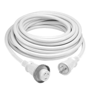 full view of Hubbell 30 Amp Shore Power Cordsets - White