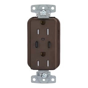 USB Charger Duplex Receptacles Type-C and Type A-C