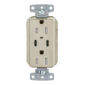 USB Charger Duplex Receptacles Type-C and Type A-C