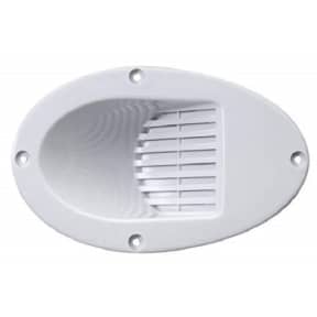 Hull Mount Drop-In Electric Horn - White