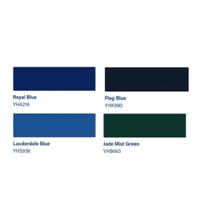 colors of Interlux Perfection 2-Part Polyurethane - Blues & Greens