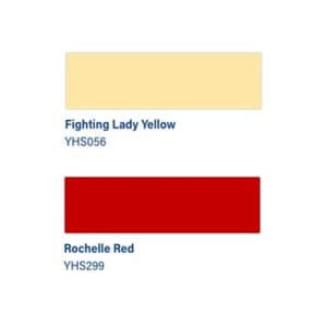 colors of Interlux Perfection 2-Part Polyurethane - Reds & Yellows