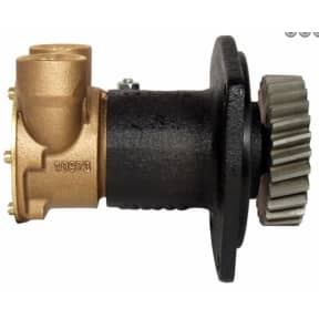 10970 cooling pump side view of Jabsco 10970 Jabsco Perkins Water Pump - 3/4" NPT