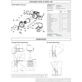 Amazon Universal Manual Diaphragm Pump