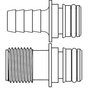 main of Jabsco Diaphragm Pump Port Fittings