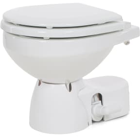 Quiet Flush E2 Marine Toilet - Compact Bowl