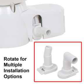 Quiet Flush E2 Marine Toilet